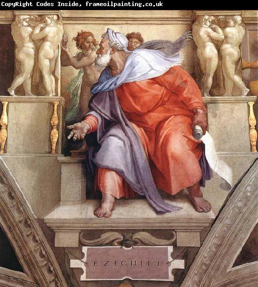 Michelangelo Buonarroti Ezekiel